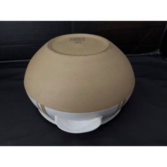 Denby Gourmet Stoneware Tan Vertical Stripes 2 qt Covered Casserole - Picture 10 of 15